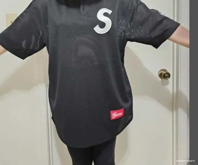 BASEBALL S ¥209 HENLEY 24FW LOGO TEE 0708